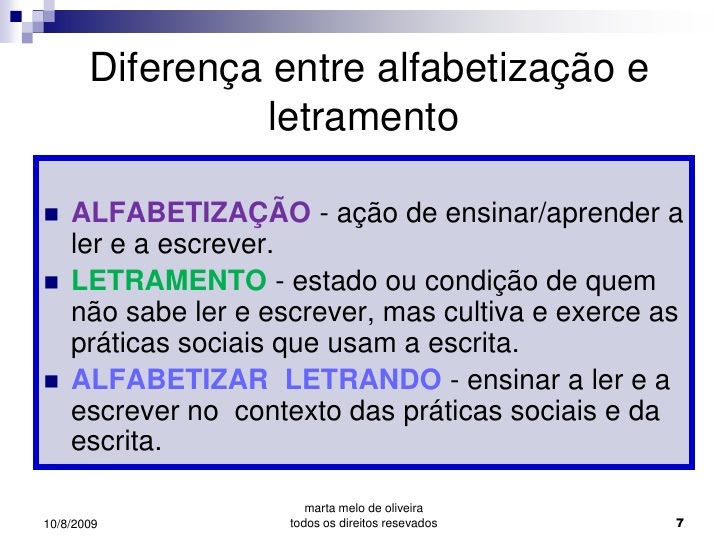 Por que a Distinção entre Alfabetização e Letramento é Importante?