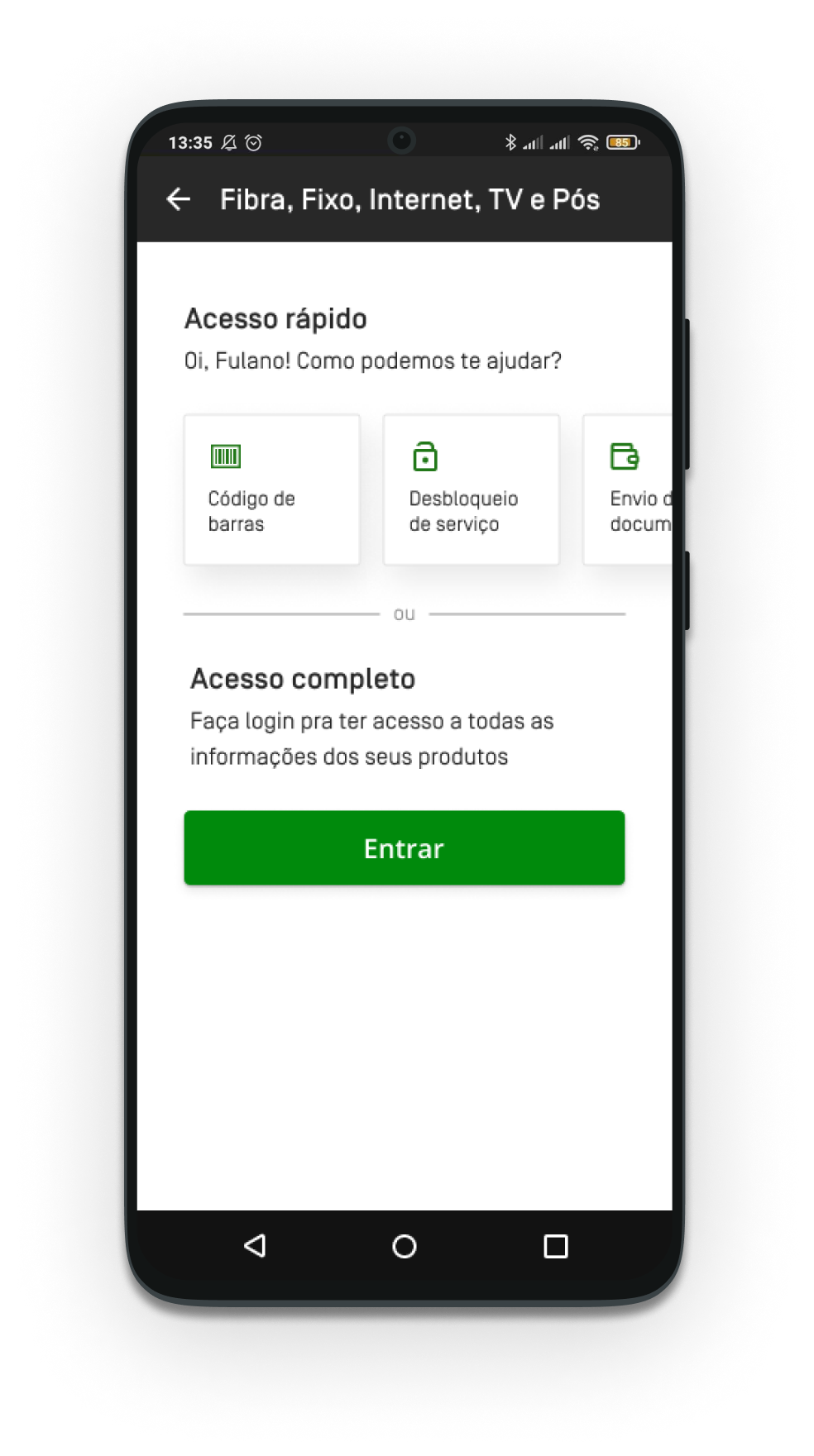 Descubra as opções para informar à Oi que a conta foi paga!