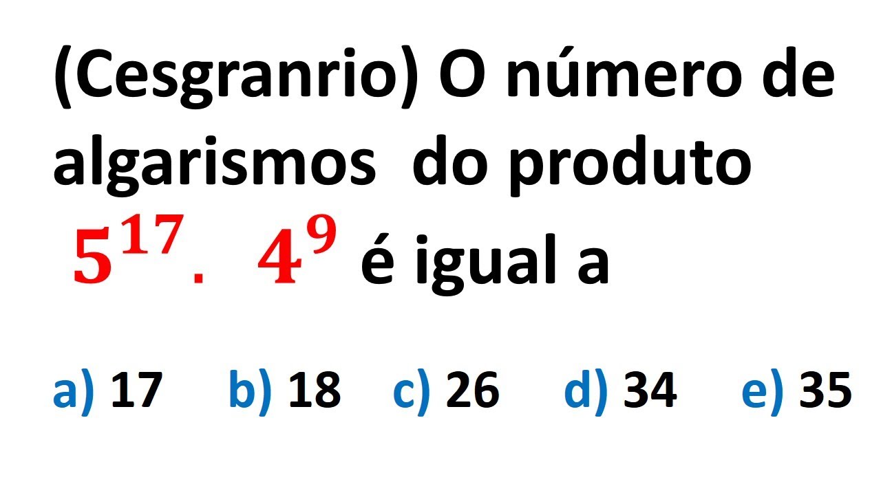 Aprenda a Usar Divisão para Calcular o Número de Algarismos