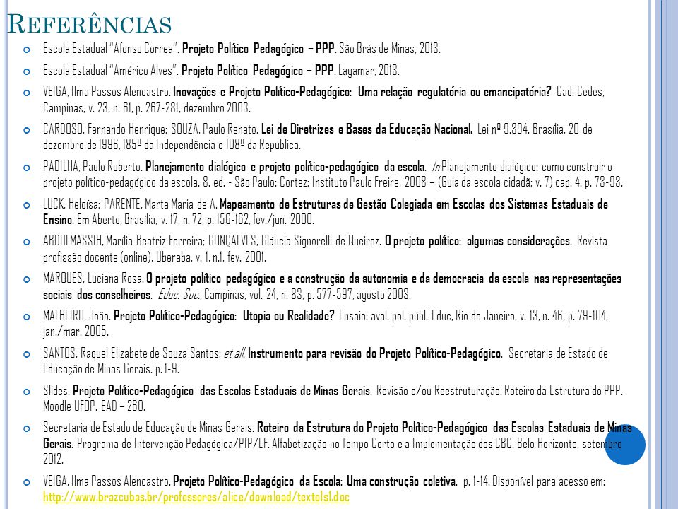 Como Citar o PPP nas Referências