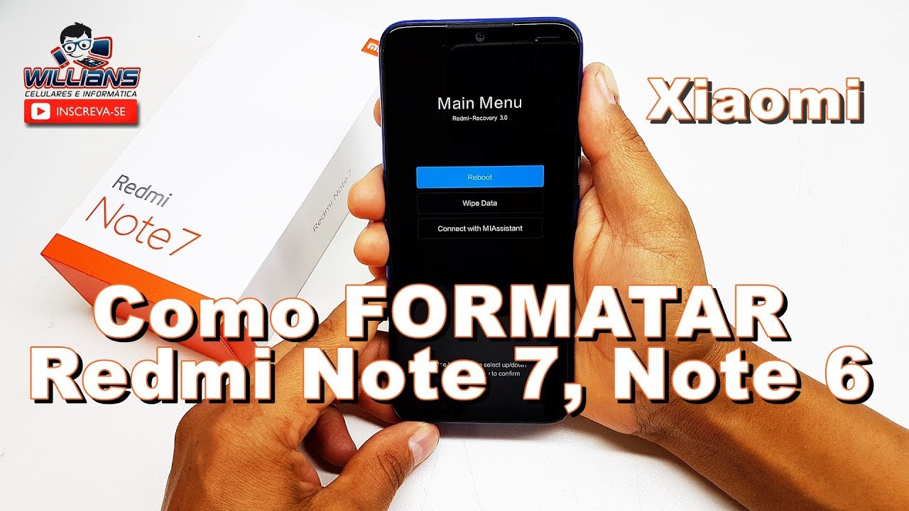 Entenda o que é um Hard Reset no Xiaomi Redmi Note 7