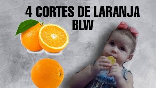 Oferecendo Laranja ao Seu Bebê de 6 Meses BLW