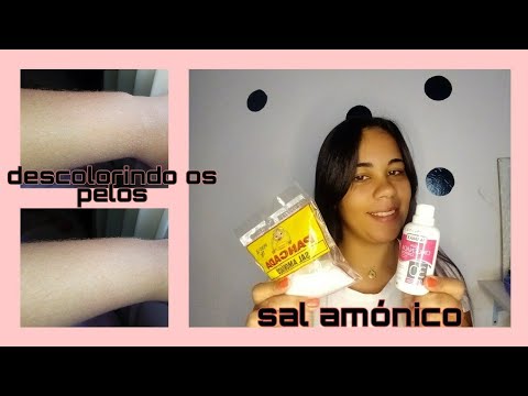 Aplique a Mistura de Sal Amoníaco e Água Oxigenada no Seu Cabelo