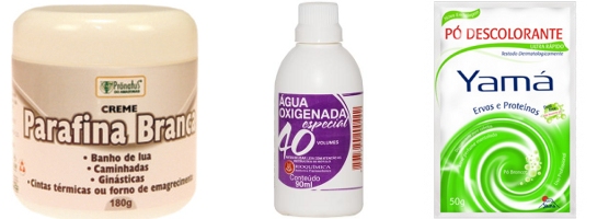 Quais são as vantagens da descoloração dos pelos com água oxigenada e bicarbonato?