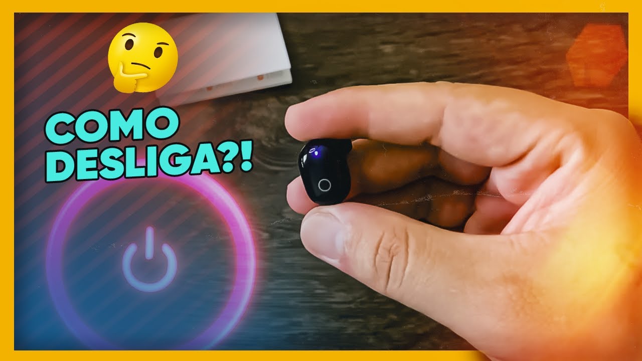 Desligando o Fone Bluetooth TWS de Forma Rápida e Simples