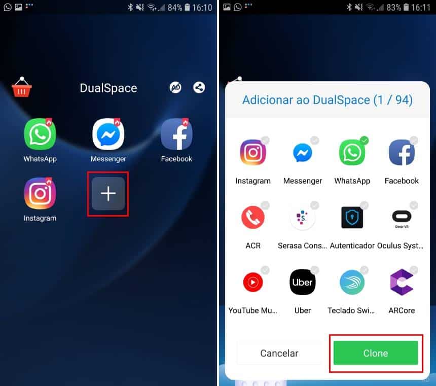 Descubra como duplicar seu aplicativo no Samsung