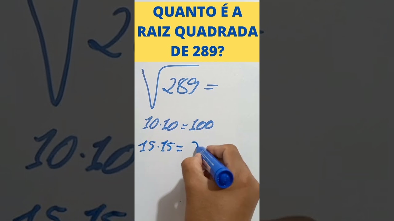 Considerações Finais Sobre Como Calcular a Raiz Quadrada de 289