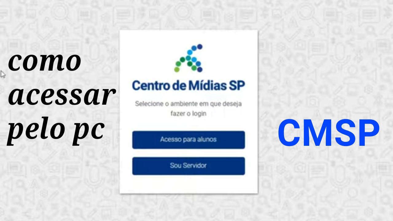 O que é o CMSP Web?