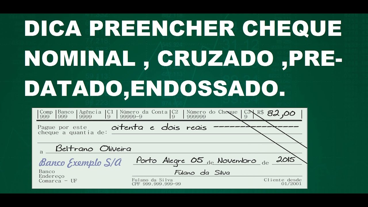 Passo a Passo para Escrever o Valor de 800 Reais no Cheque