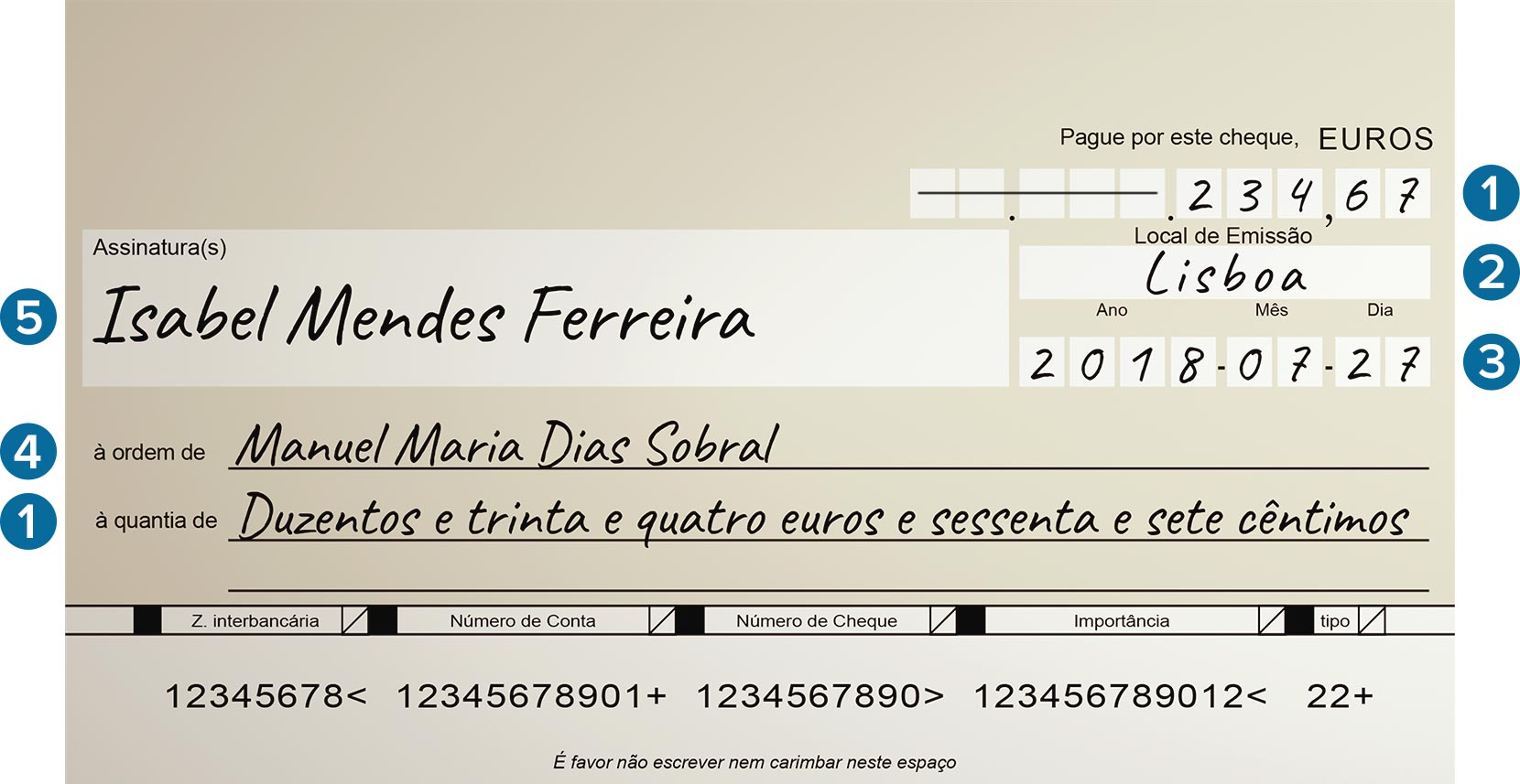 Como Verificar Seu Cheque Após Ter Escrito o Valor de 800 Reais