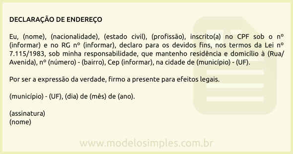 Seguir as diretrizes para a formatação correta