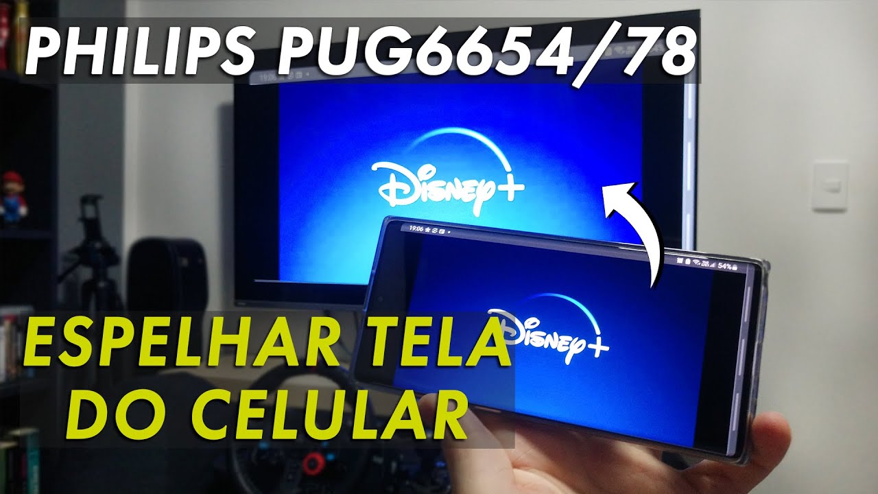 Configurando o Espelhamento de Celular na TV Philips Não Smart