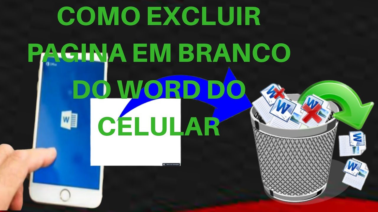 Como Excluir Página No Word Pelo Celular Br 3357