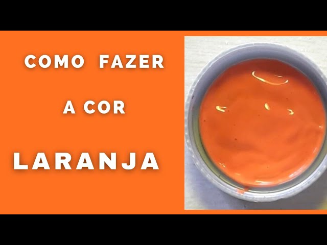 Saiba como usar a cor laranja escuro em sua obra de arte