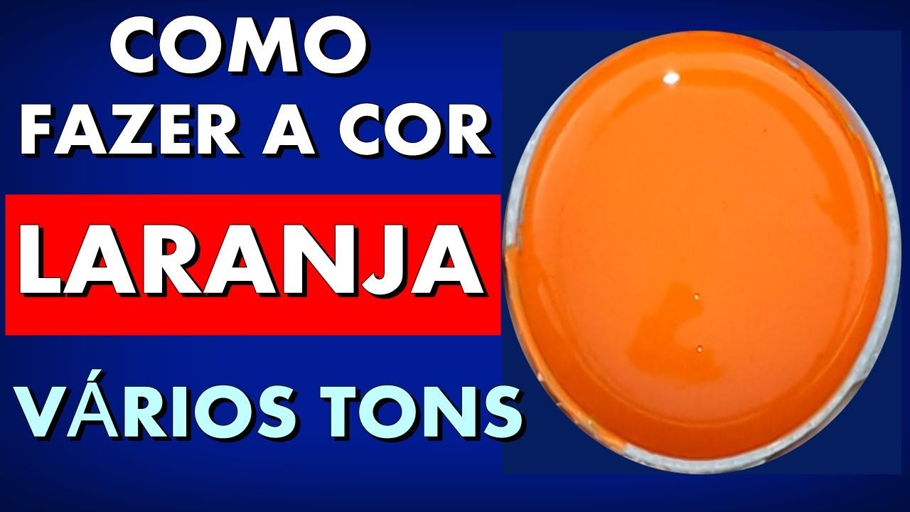 Conheça as melhores técnicas para pintar com laranja escuro