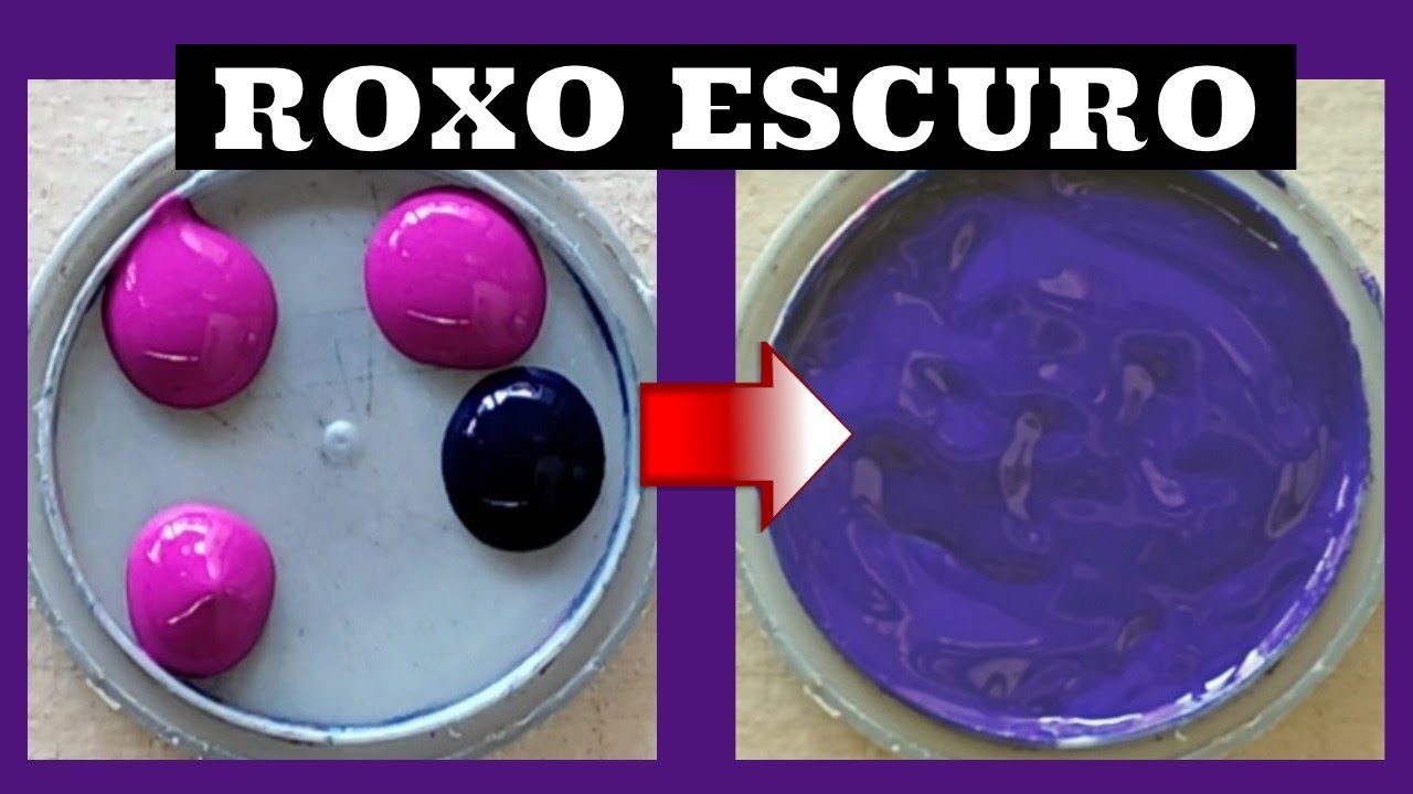 Descubra os Ingredientes Necessários para Criar a Cor Roxo Escuro