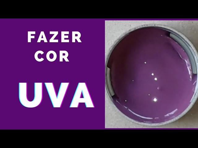 Saiba Como Misturar as Cores para Obter o Tom de Roxo Escuro