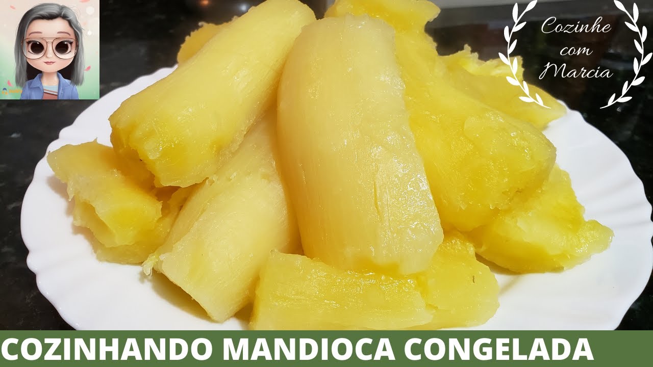 Saiba como preparar a mandioca congelada para o consumo