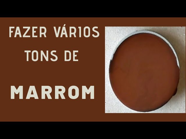 Descubra os Principais Ingredientes Necessários para Fazer uma Cor Marrom Escuro