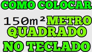 Saiba Quais Softwares Suportam o Uso do Símbolo do Metro Quadrado