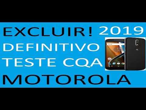 Passos para realizar o Teste de CQA Moto G5