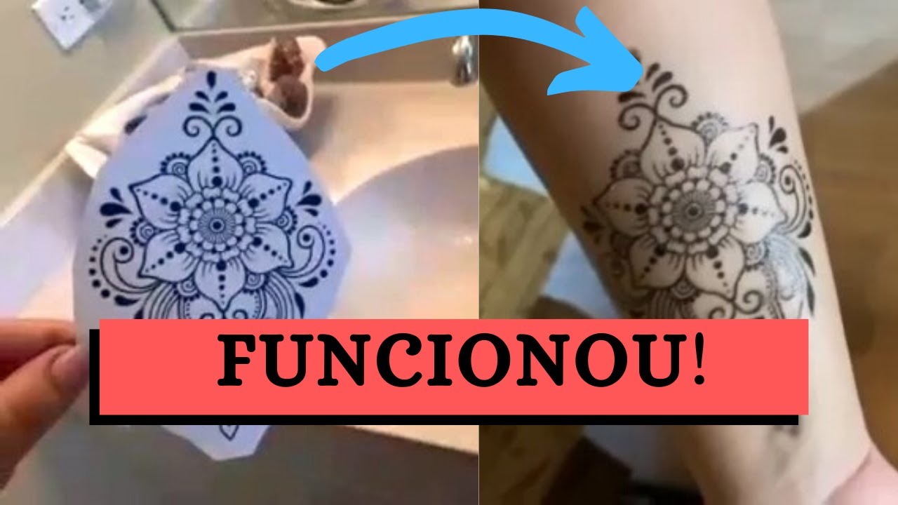 O Que Você Precisa para Fazer uma Tatuagem Falsa com Perfume