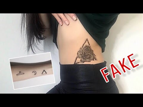 Como Aplicar a Tatuagem Falsa de Perfume