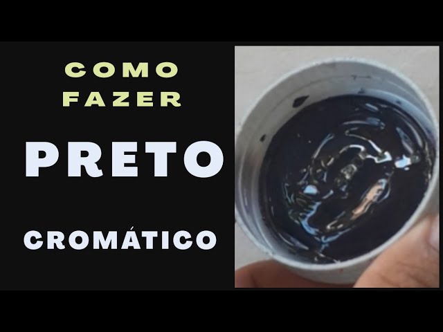 Misture a Correta Proporção de Pigmento e Base da Tinta