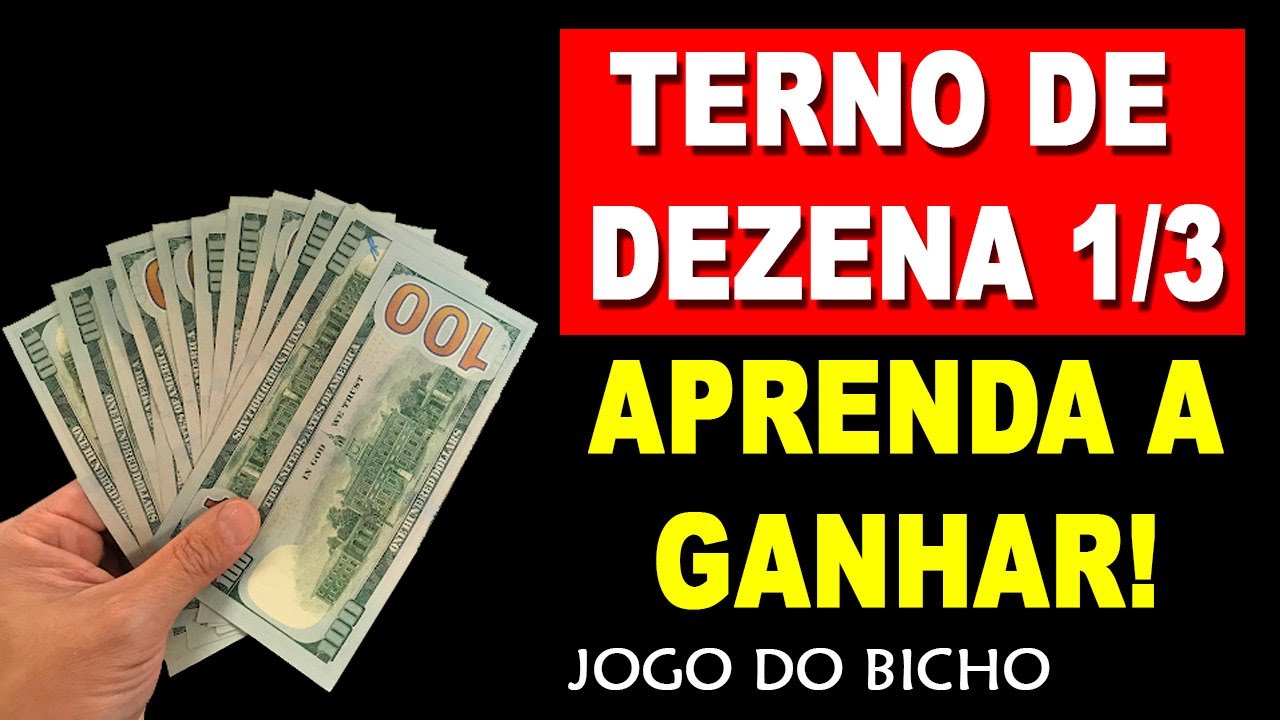 Como jogar o Terno de Dezena no Jogo do Bicho?