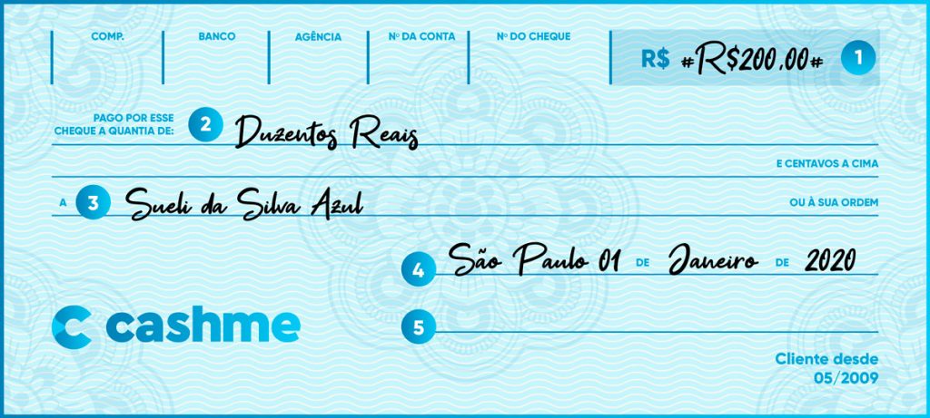 Finalizando o Processo de Preenchimento do Cheque