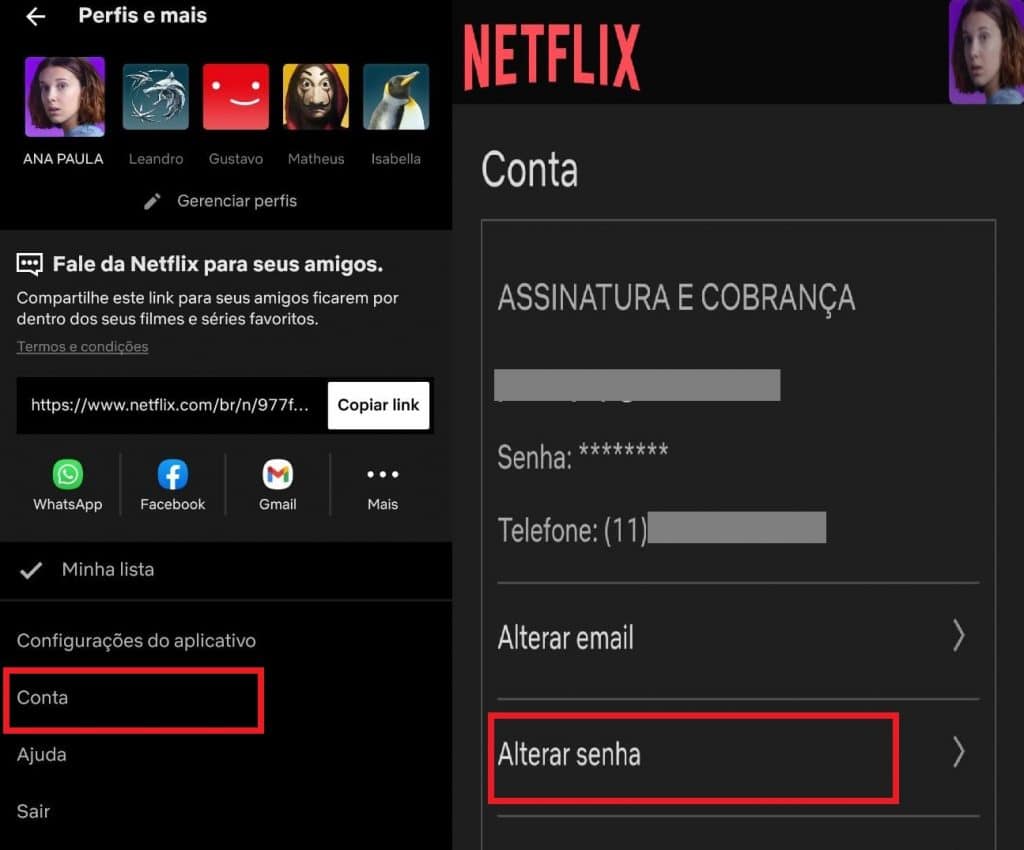 Aprenda as etapas para alterar a senha da Netflix na TV