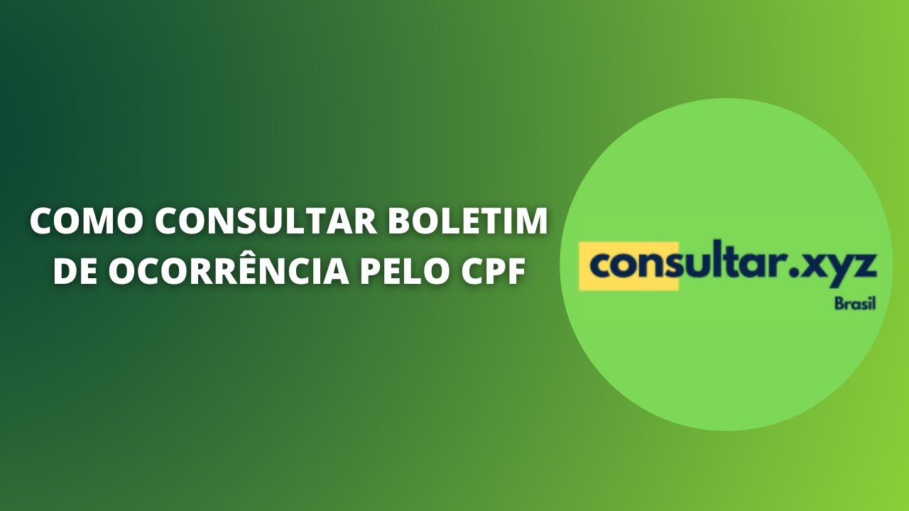 Descubra os benefícios de consultar seu próprio boletim de ocorrência