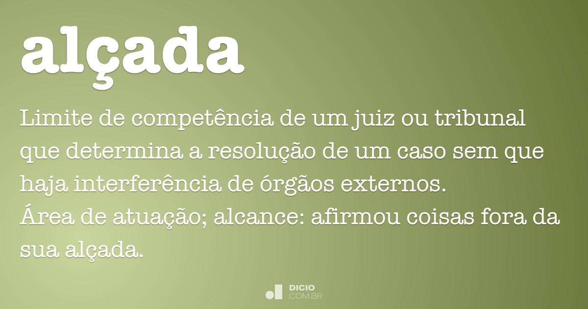 O que Significa a Expressão 'É da Minha Alçada ou Ossada'?