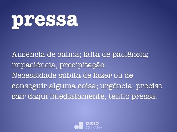 Quais são as consequências de viver em uma rotina cheia de pressão?