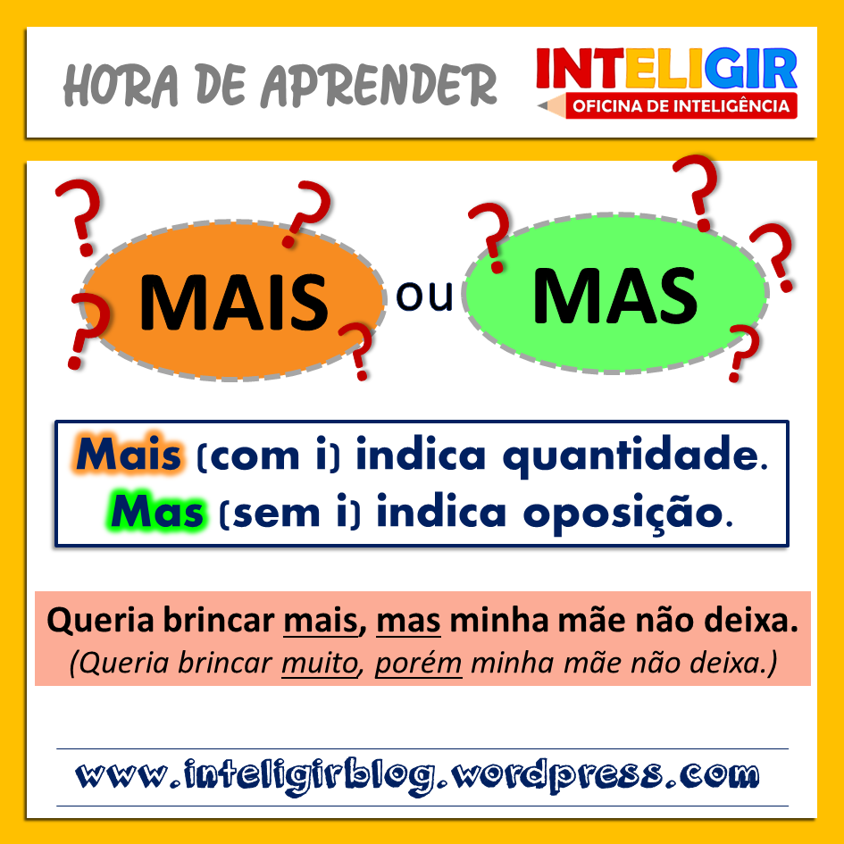 Compreendendo a Diferença Entre Mais e Mas