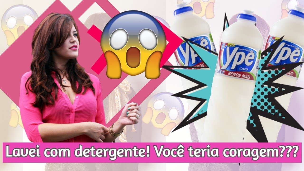 Os danos potenciais de usar detergente no cabelo