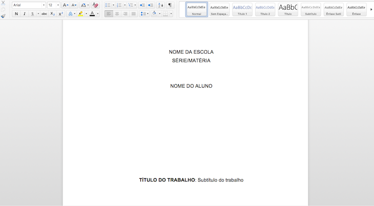 Como Fazer um Cabeçalho Eficaz para Seu Trabalho Escolar?