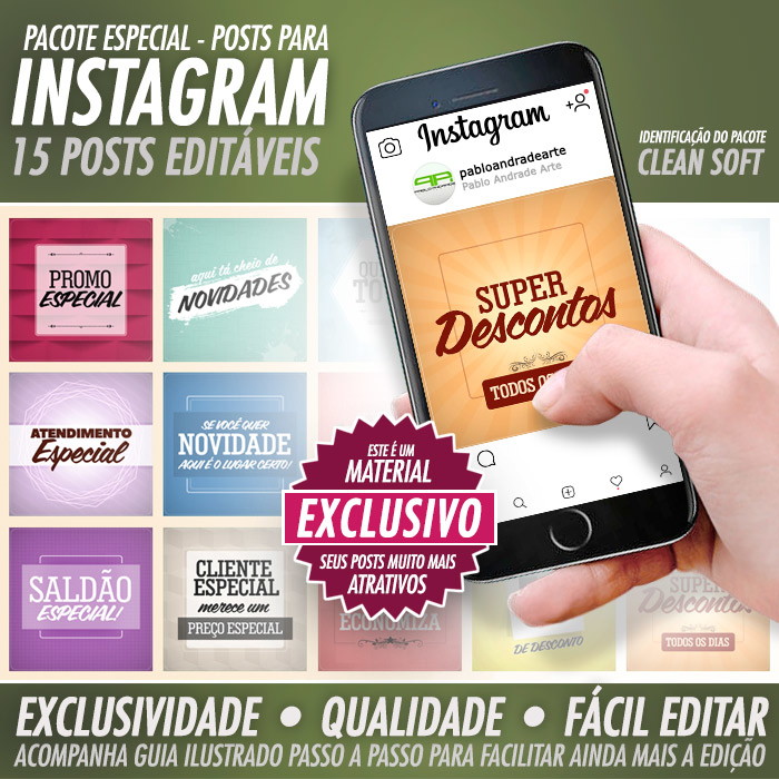 Como criar Packs para seu Perfil do Instagram