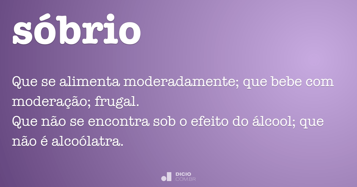 O Significado Bíblico de Sobriedade