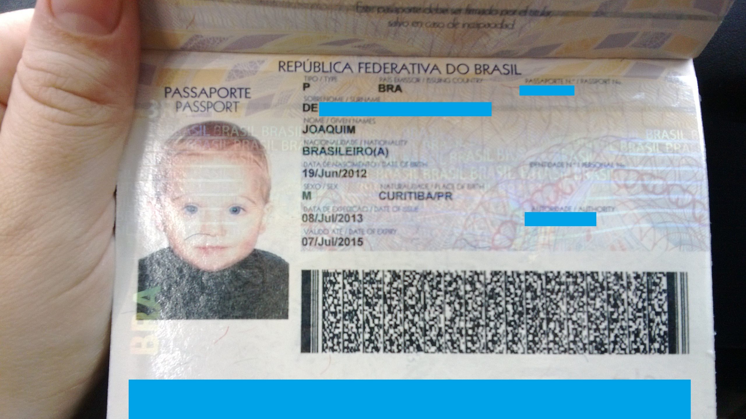 O Que é Série Do Passaporte Brasileiro Br 8723