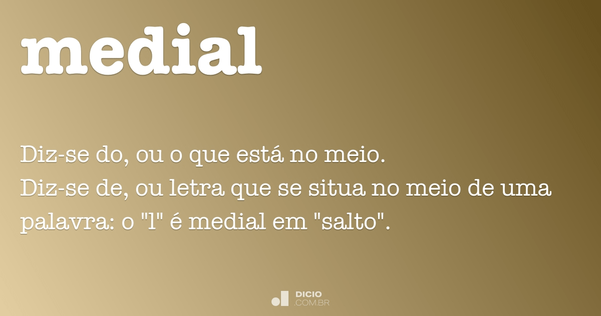 Entendendo a Sílaba Medial