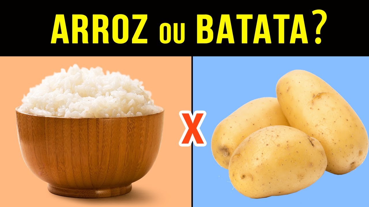 Comparando o Teor Calórico de Purê de Batata e Arroz