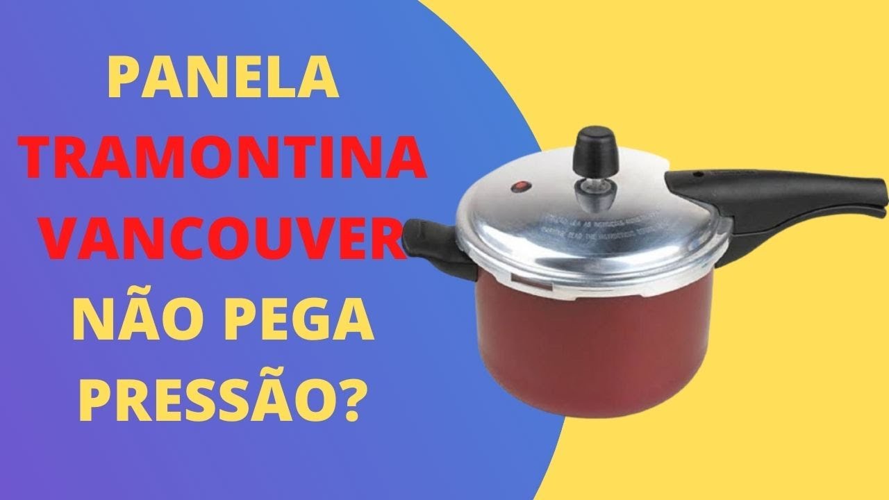 Descubra o que está impedindo a panela de pressão de pegar pressão