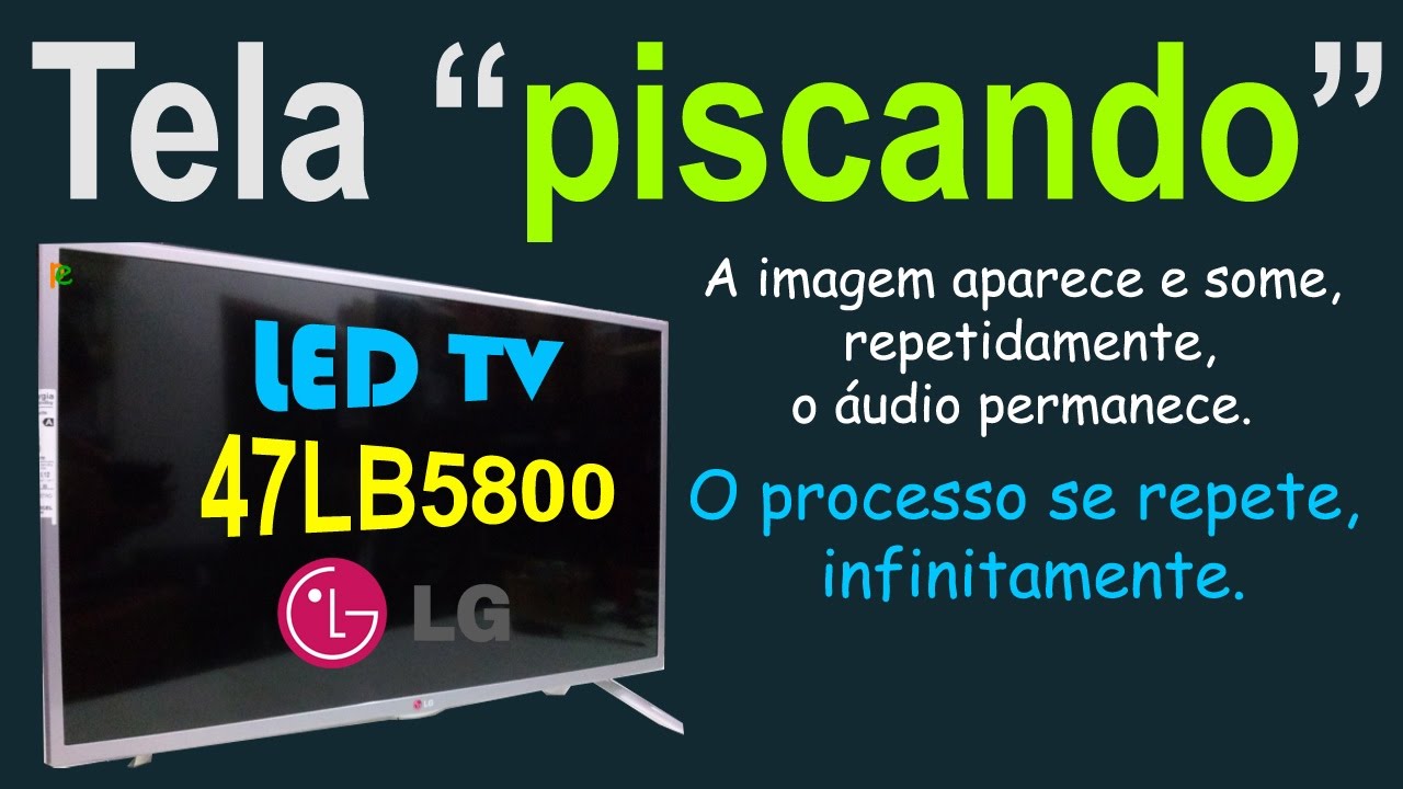 Descubra a Causa do Piscar da Tela da TV