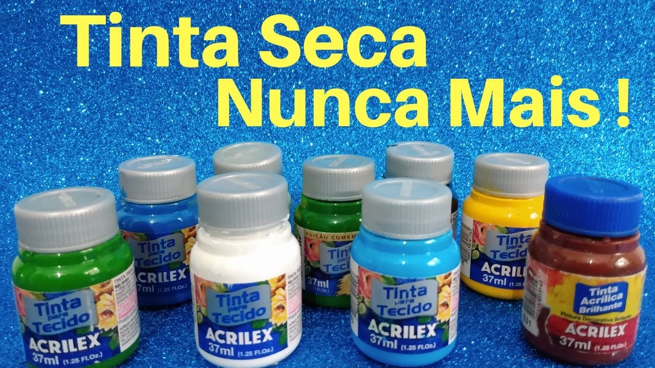 Como Evitar que a Tinta Acrílica Seque