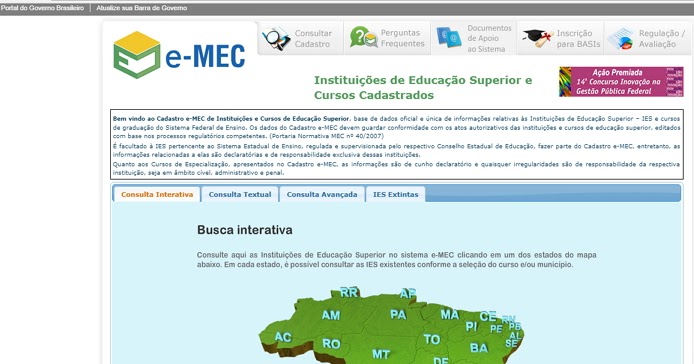 Como usar o Portal E-MEC para Verificação de Dados?