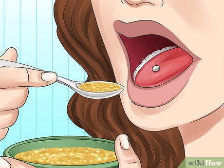 Os alimentos certos para comer após a colocação de um piercing