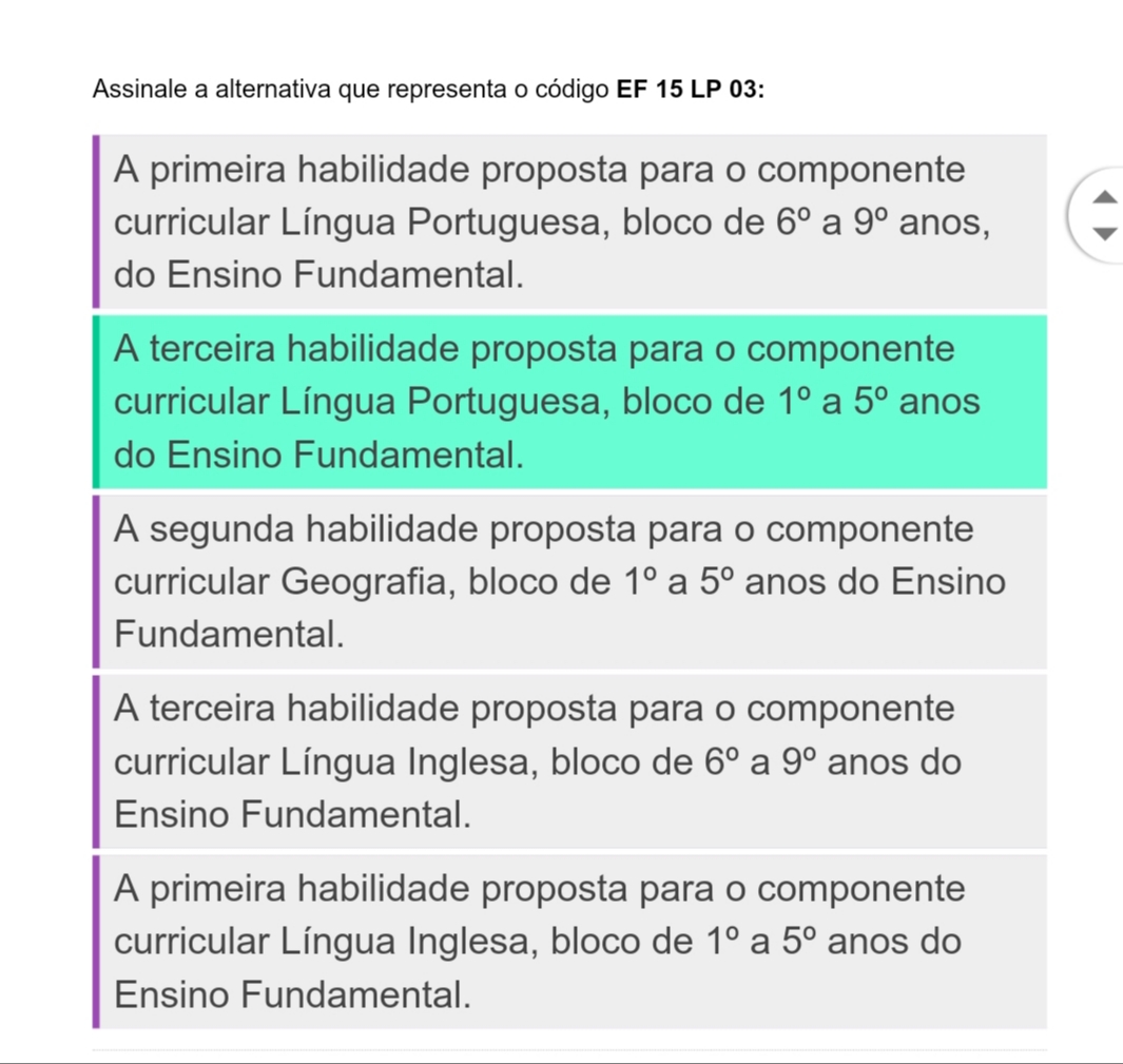 Descobrindo o Significado do Código EF15LP03