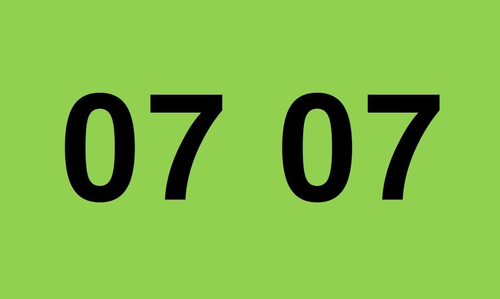 A Lenda por Trás do Número 7 e o Momento 07:07