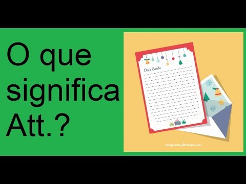 Saiba como usar a sigla ATT para suas mensagens